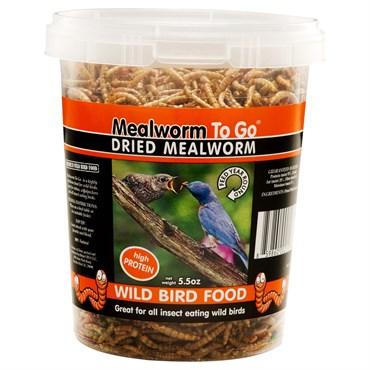 Unipet Mealworms To Go Wild Bird Food, 5.5-oz