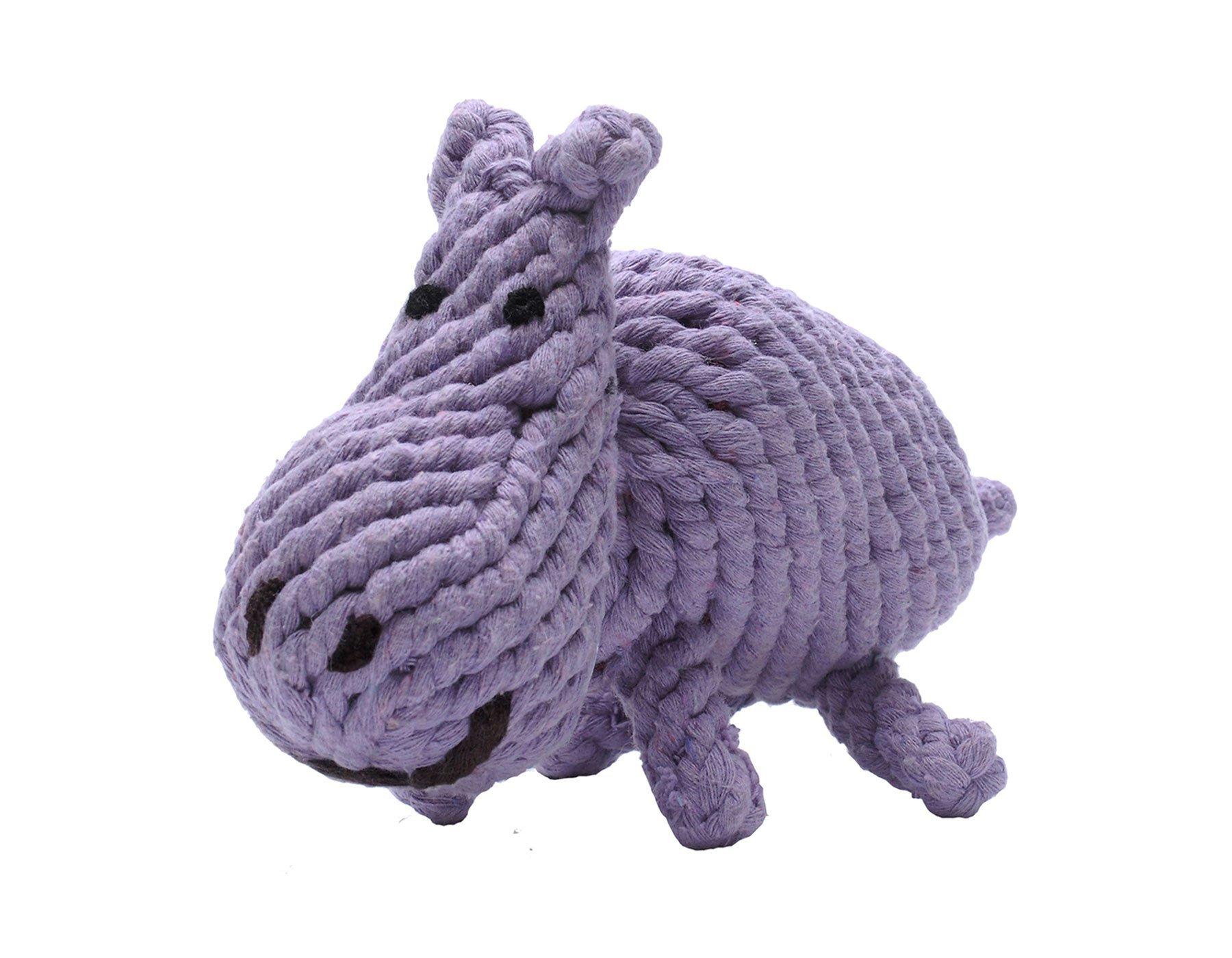 Jax & Bones Hank the Hippo Rope Dog Toy, Jumbo