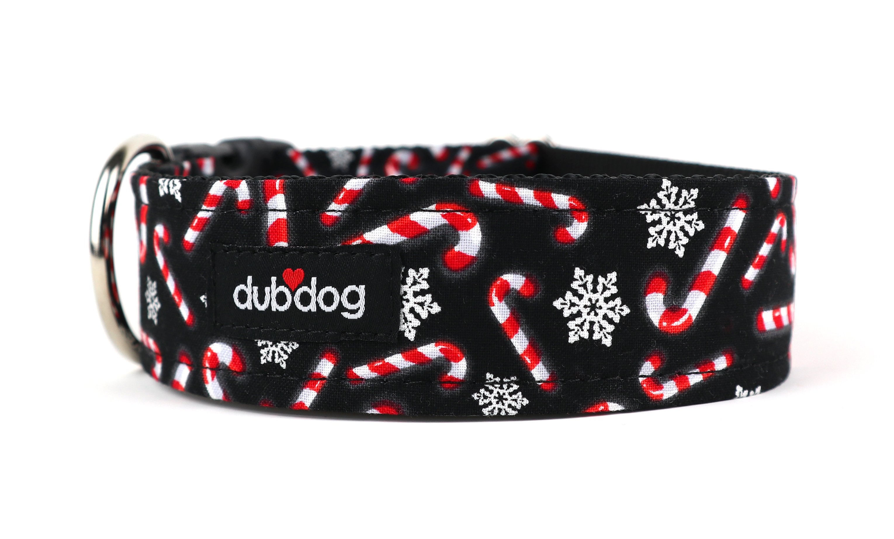 candy cane dog collar