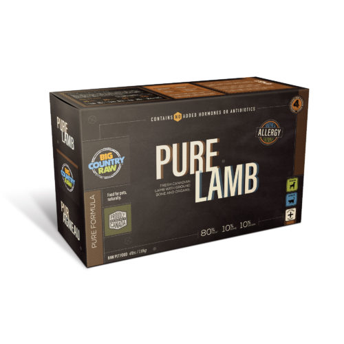 Big Country Raw Pure Lamb, 4-lb