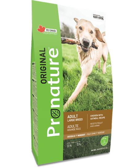 Pronature Original Chicken with Oatmeal Recipe Large Breed Dry Dog Food