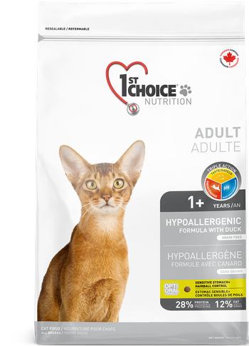 1st Choice Nutrition Hypoallergenic Duck Grain-Free Dry Cat Food