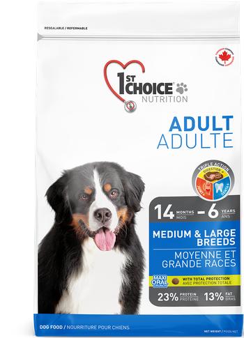 Nourriture sèche pour chiens de race moyenne et grande au poulet 1st Choice Nutrition Maintenance, 15,4 lb