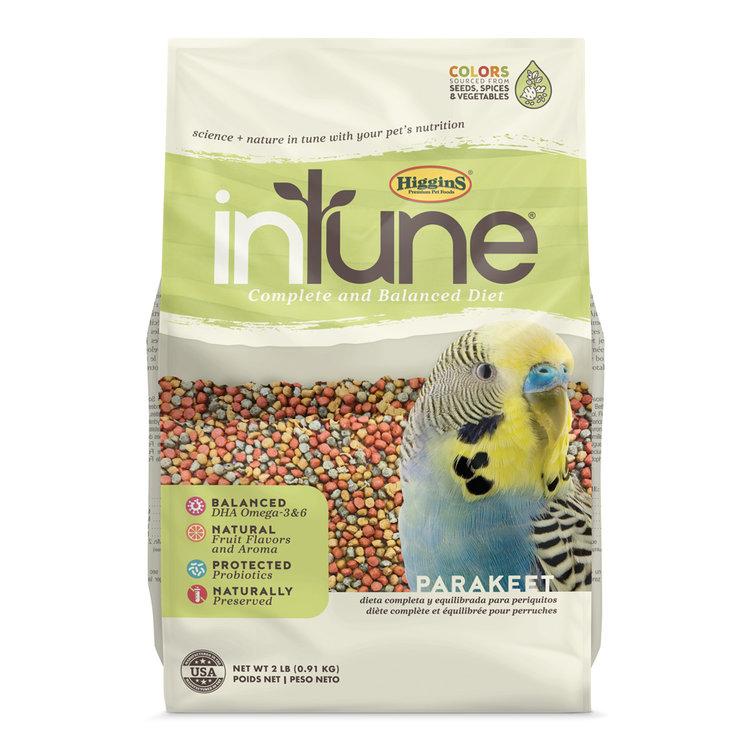 Higgins inTune Parakeet Bird Food
