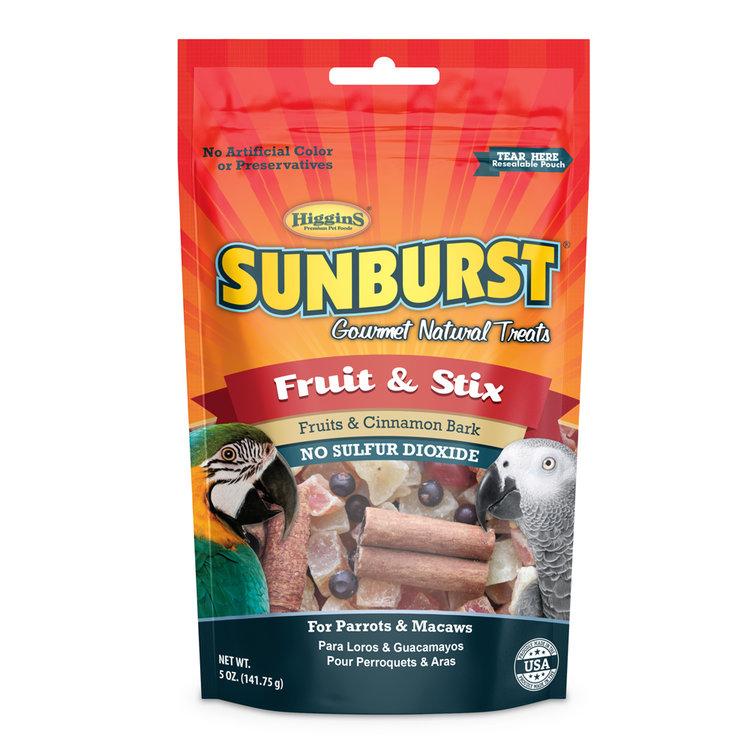 Higgins Sunburst Fruit & Stix Bird Treats, 5-oz