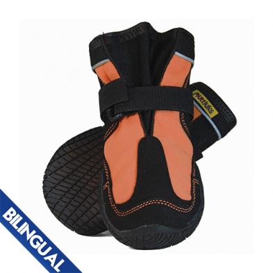 Muttluks Snow Mushers Bottes pour chien Orange, taille 2, paq. de 2