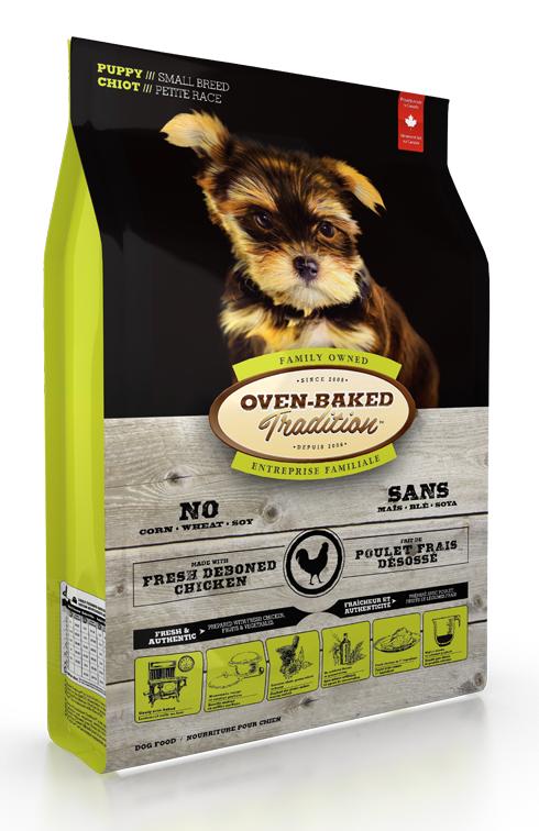Nourriture sèche pour chiens de petite race Oven-Baked Tradition Chicken Puppy, 2,2 lb