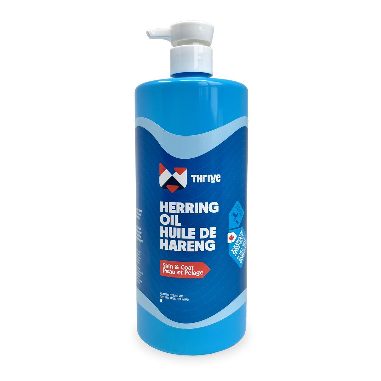 Thrive Herring Oil Dog & Cat Supplement, 1-L