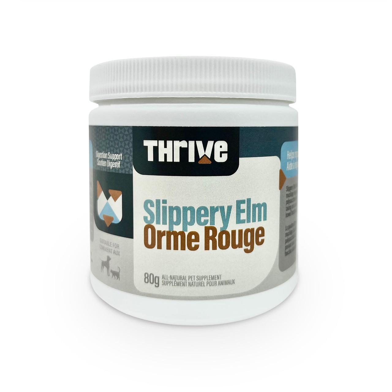 Thrive Slippery Elm Powder Dog & Cat Supplement, 80-gram