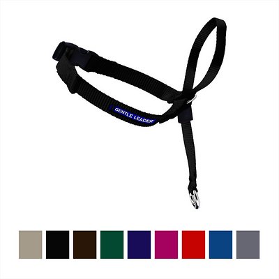 PetSafe Gentle Leader Quick Release Dog Headcollar, Black, Petite