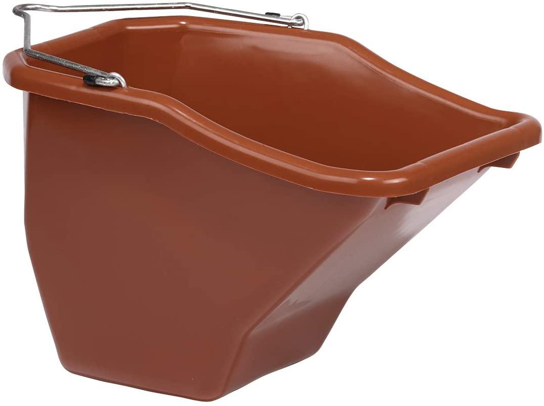 Miller Little Giant Plastic Better Livestock Bucket, Red, 20-qt