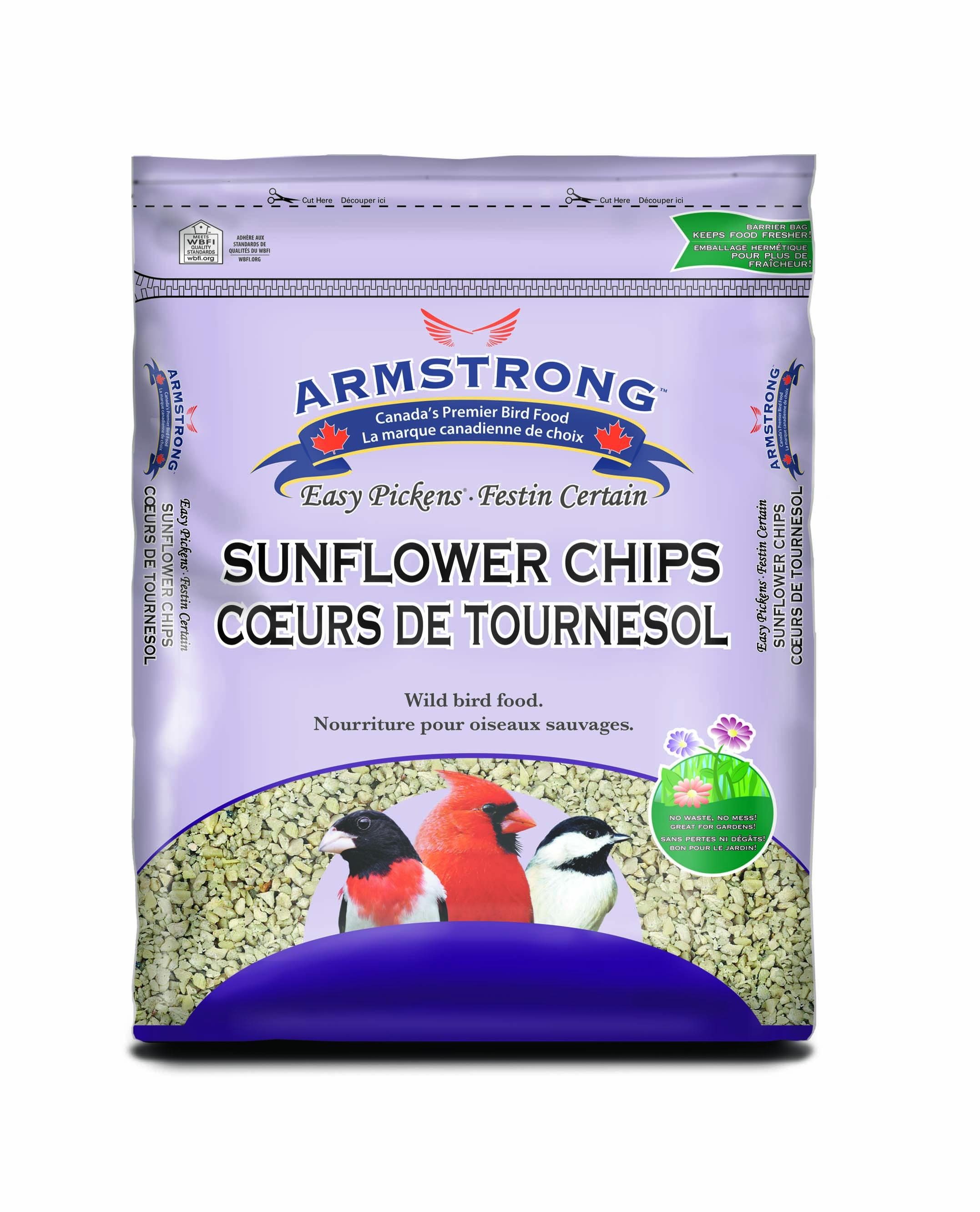 Armstrong Easy Pickens Sunflower Chips Wild Bird Food