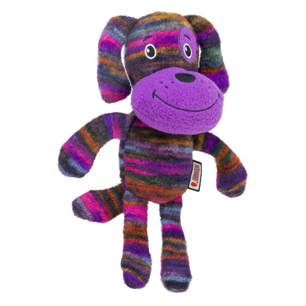 KONG Yarnimals Dog Jouet pour chien Multicolore, Medium/Large