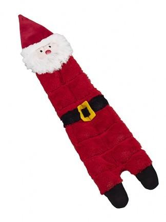 Ethical Pet Soit Holiday Tons-O-Squeakers Santa Dog Toy