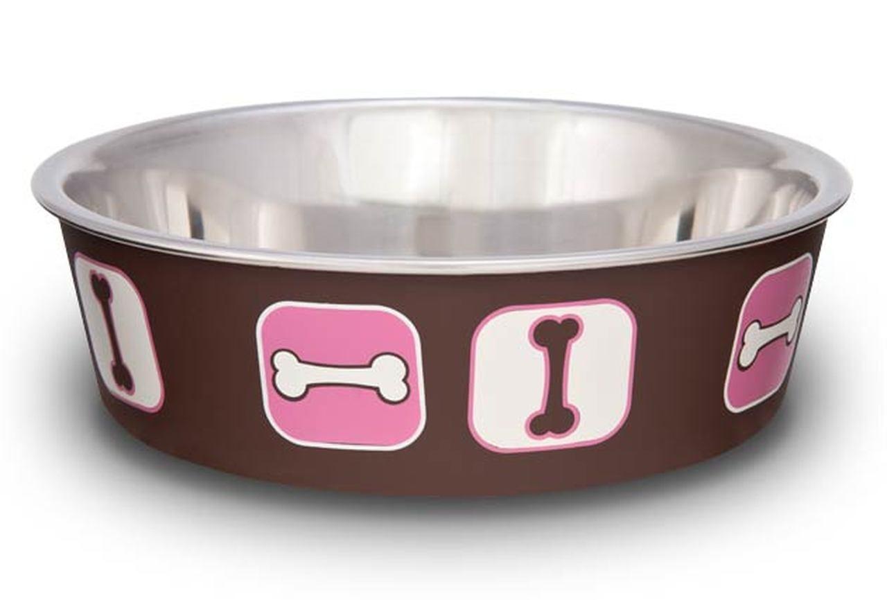 Loving Pets Bella Bowl for Dogs, Cosmopolitan Pink, Small