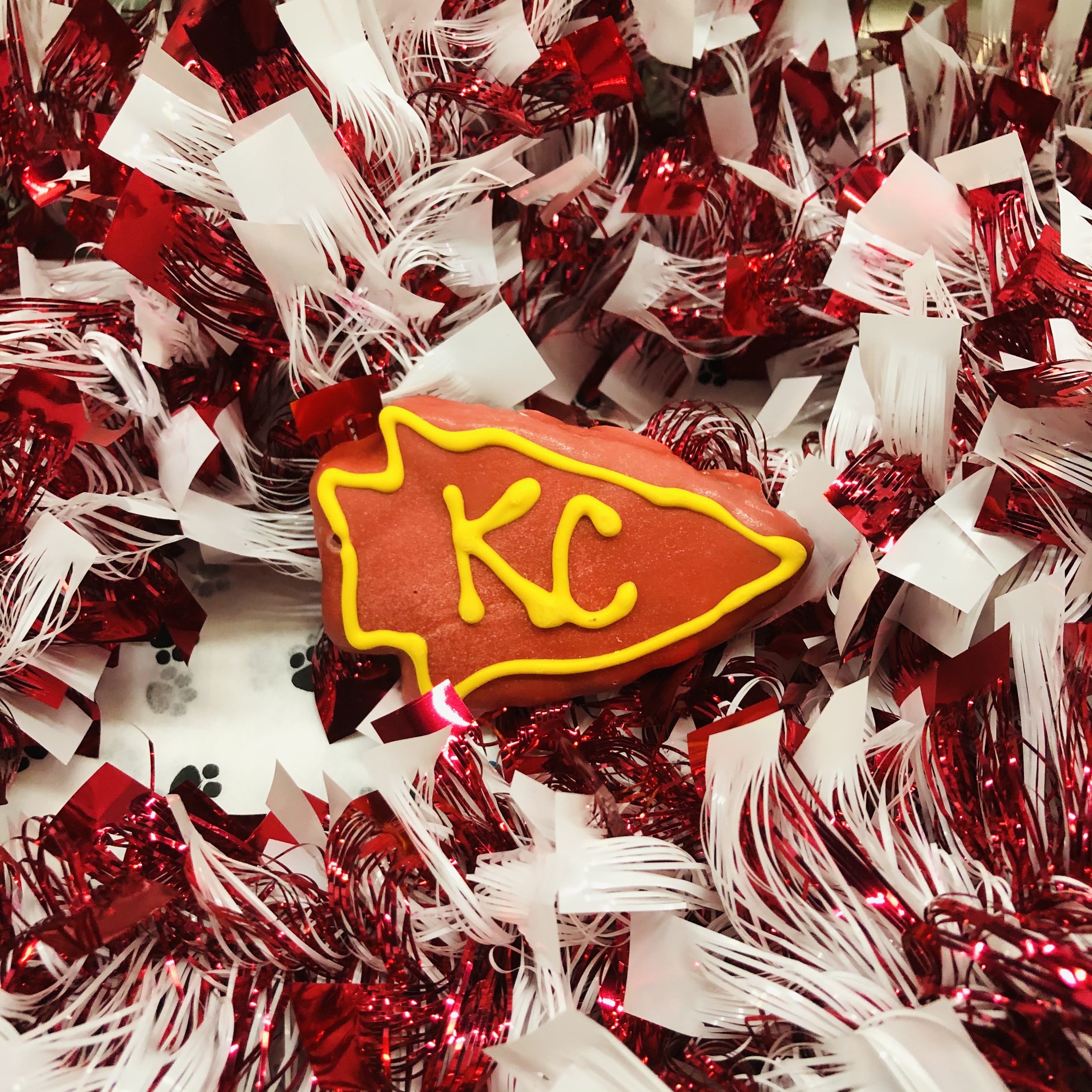 Lucky Dog Outfitters Bakery Game Day Arrowhead Dog Treat