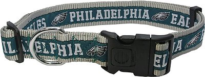 Pets First Philadelphia Eagles Dog Collar, Medium