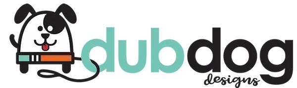 DubDog Designs Love is Love Dog Collar, Wide Large