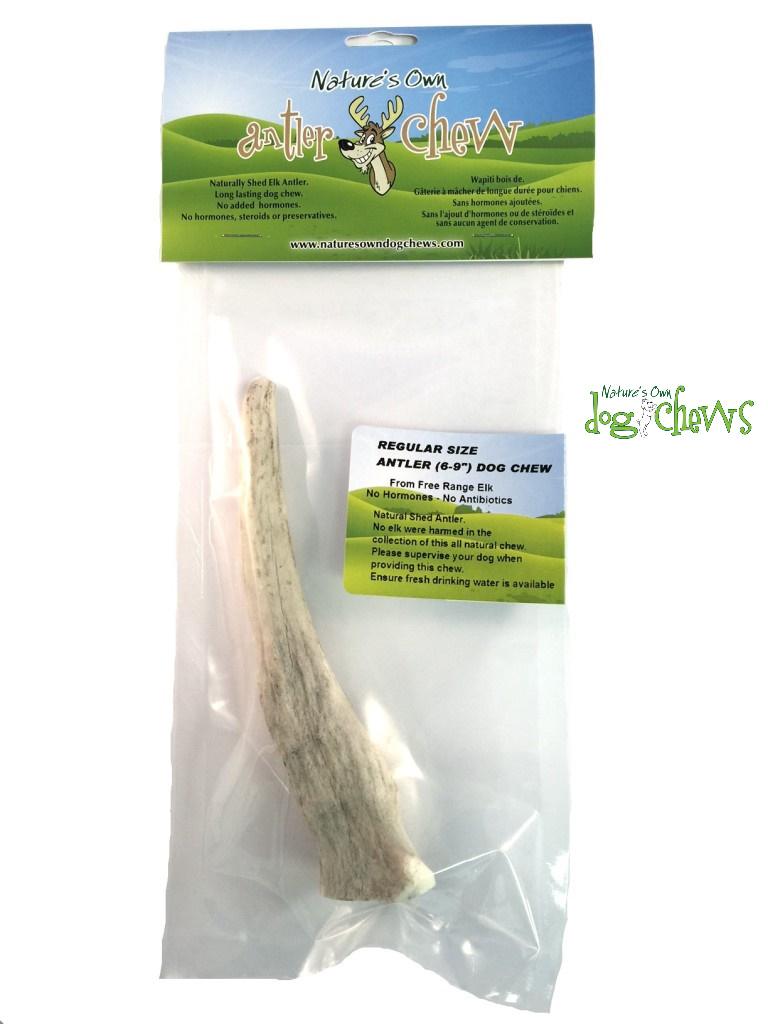 Nature's Own Dog Chews Regular Antler Dog Treats, 6-9-in