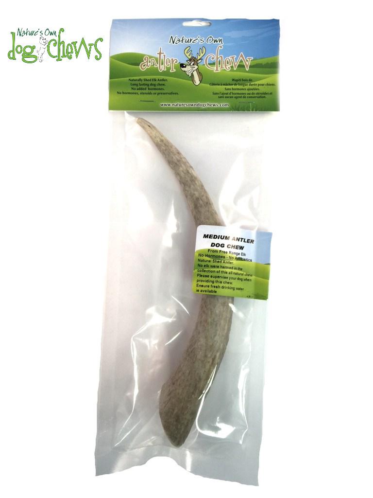 Nature's Own Dog Chews Elk Antler Dog Treats