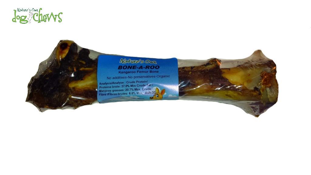 Nature's Own Dog Chews Kangaroo Femur Bone Dog Treats