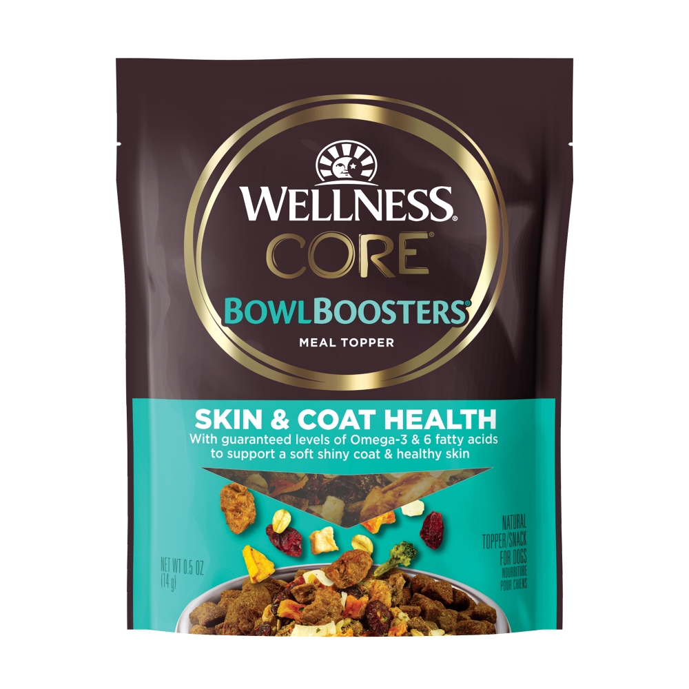 Wellness CORE Bowl Boosters Skin & Coat Health Trial Pack, .5-oz (Size: 0.5-oz)