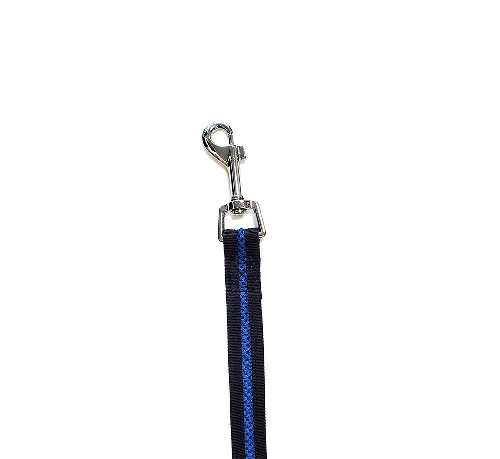 Bark Appeal Mesh Dog Leash, Blue