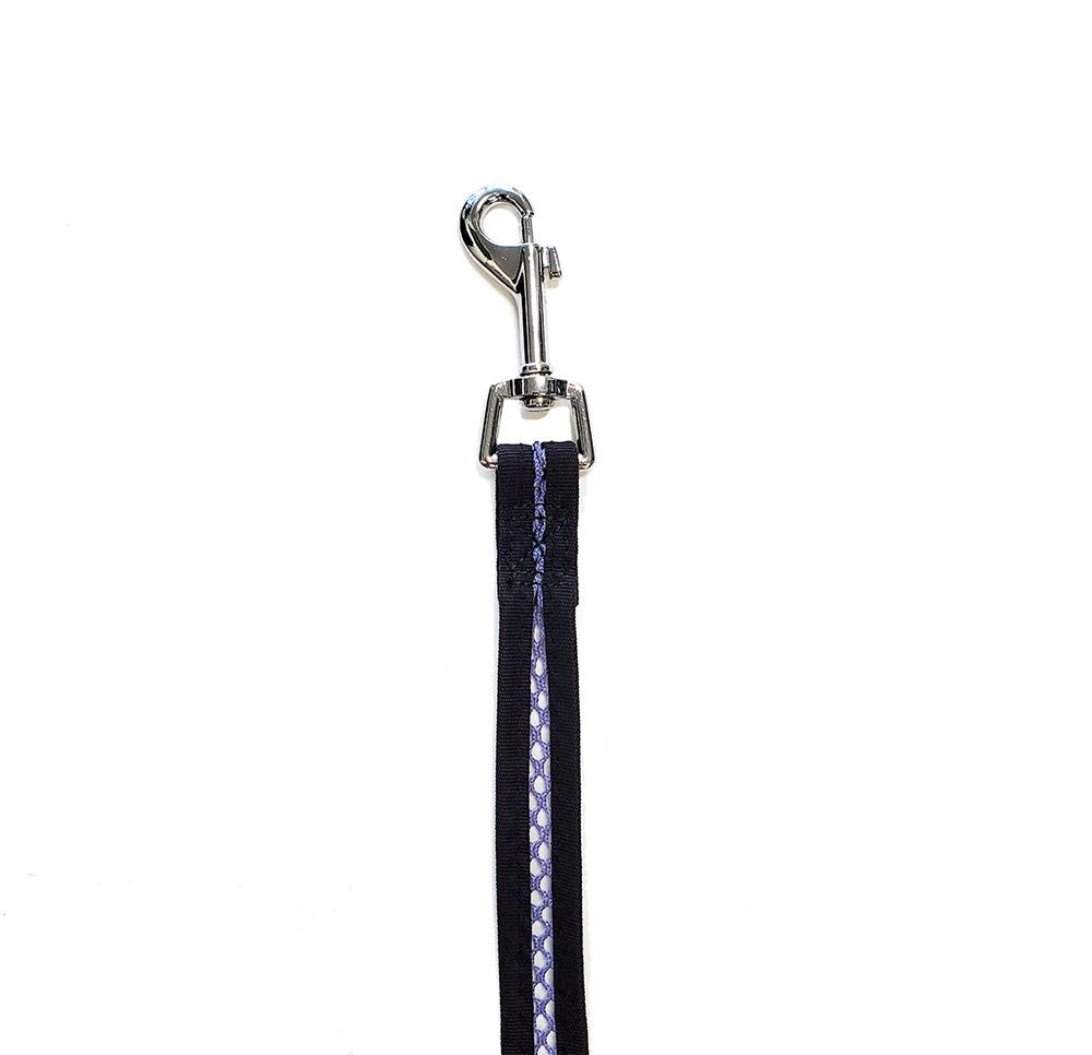 Bark Appeal Netted Dog Leash, Lavender, 3/4-in x 5-ft