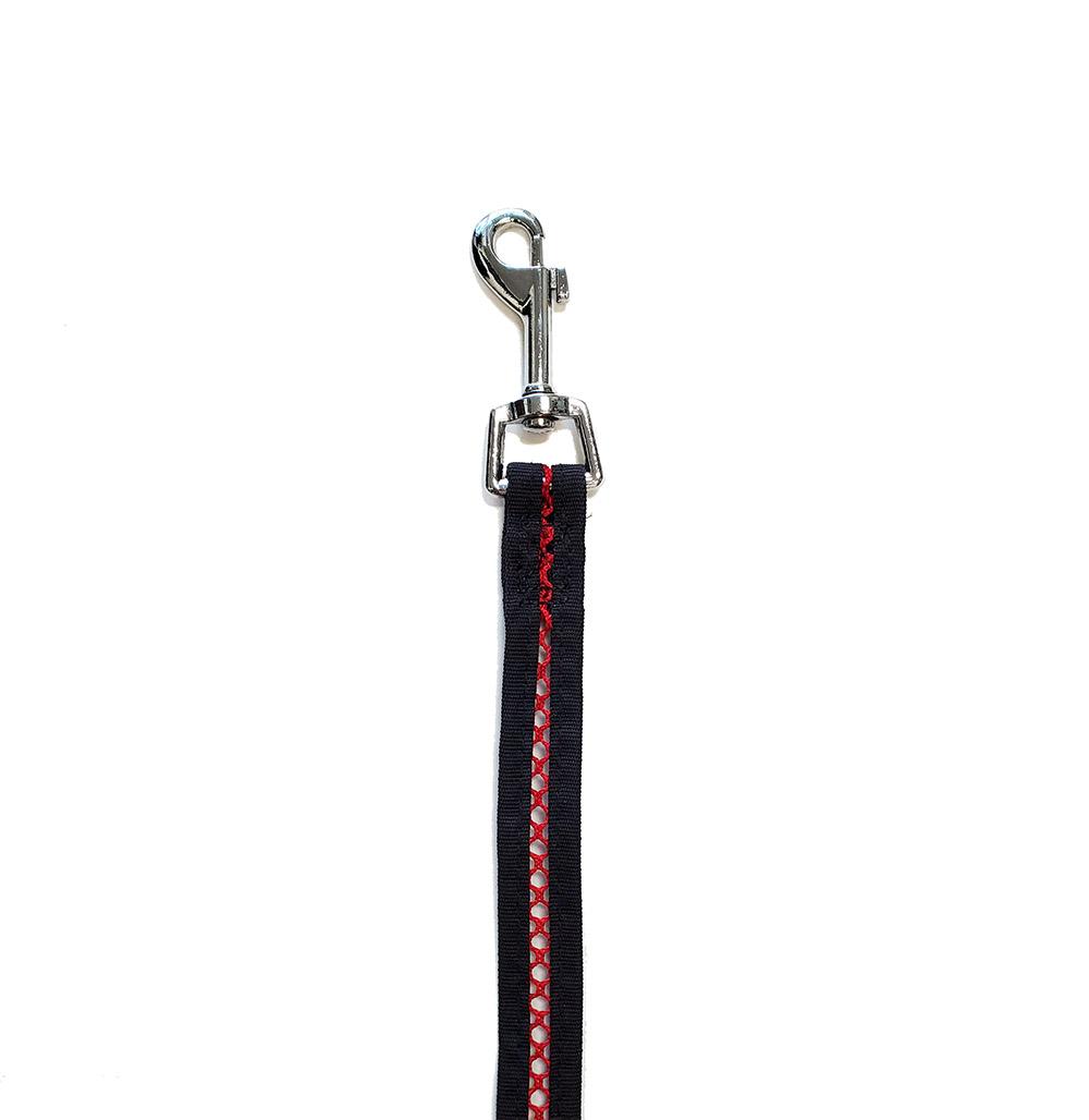 Bark Appeal Netted Dog Leash, Red