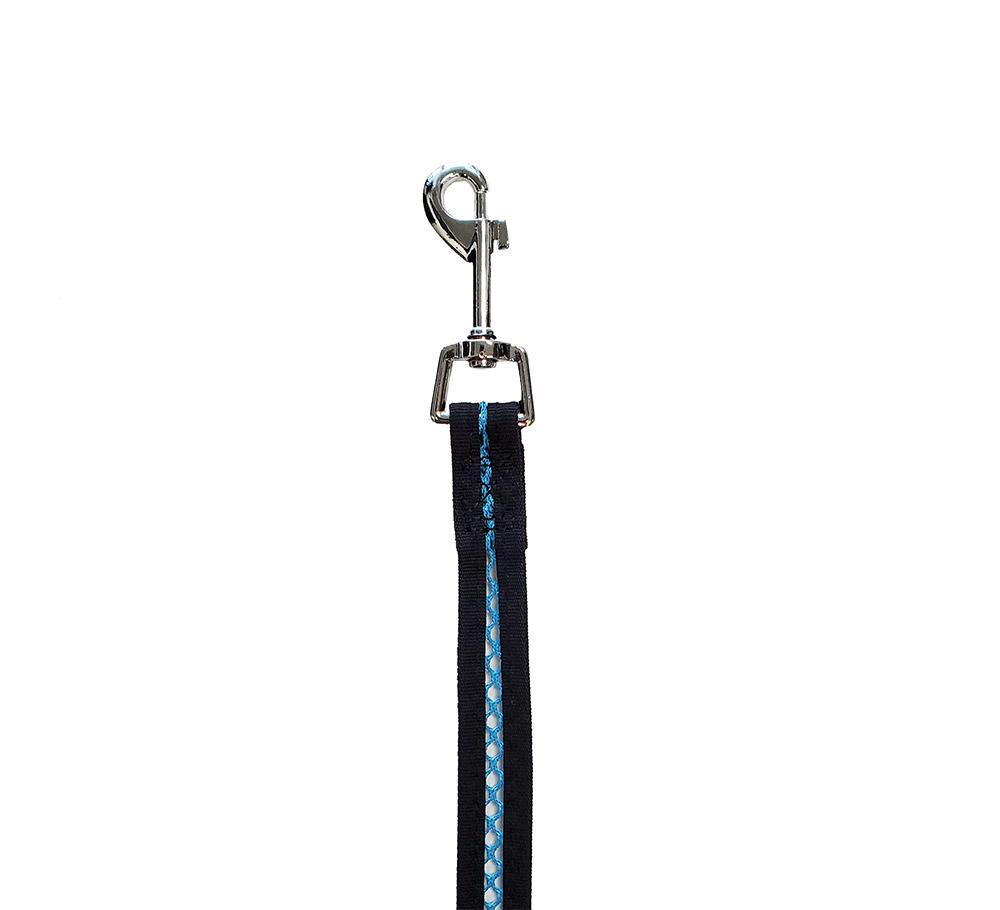 Bark Appeal Netted Dog Leash, Turquoise