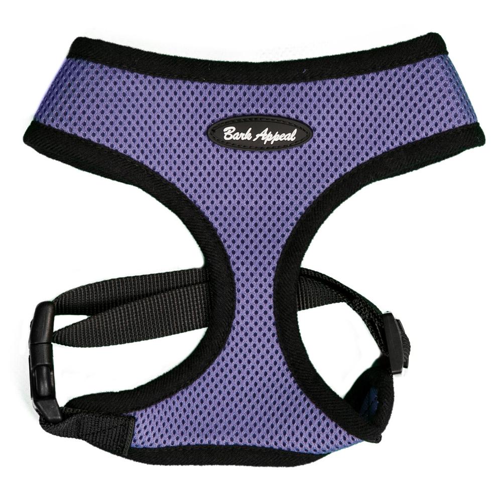Bark Appeal Breathe EZ Pull-Over Dog Harness, Lavender, X-Large