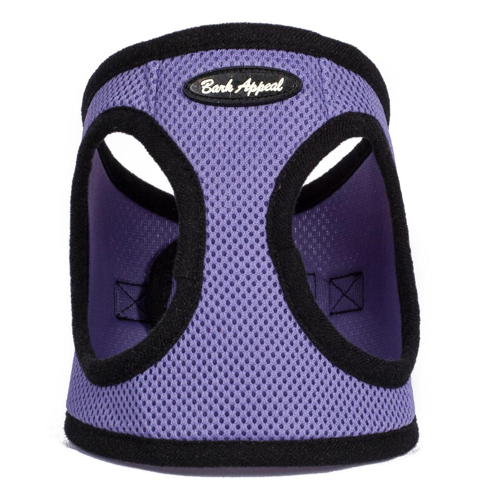 Bark Appeal Mesh EZ Wrap Step In Dog Harness, Lavender, XX-Small