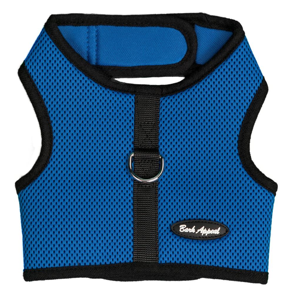 Bark Appeal Mesh Wrap N Go Harness, Royal Blue, X-Small