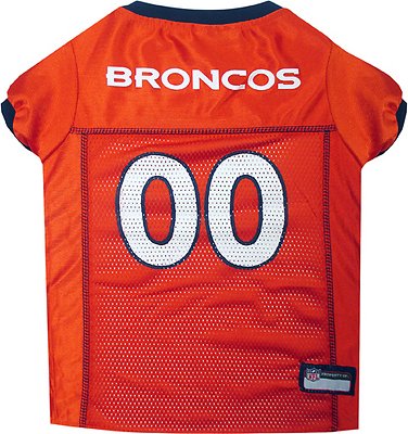 Pets First Denver Broncos Dog Jersey, XX-Large