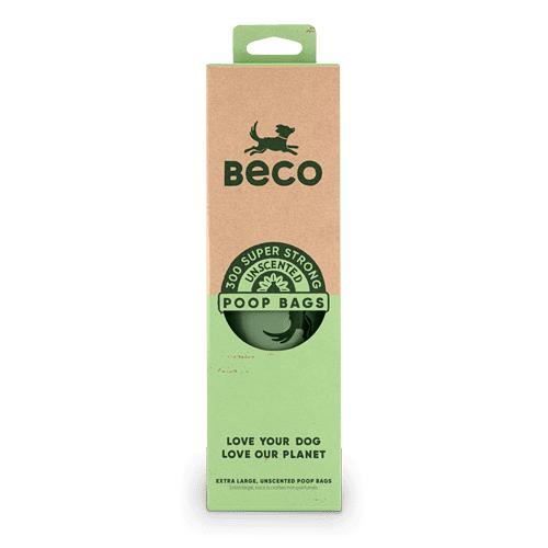 Beco Unscented Dog Poop Bags, 300-count