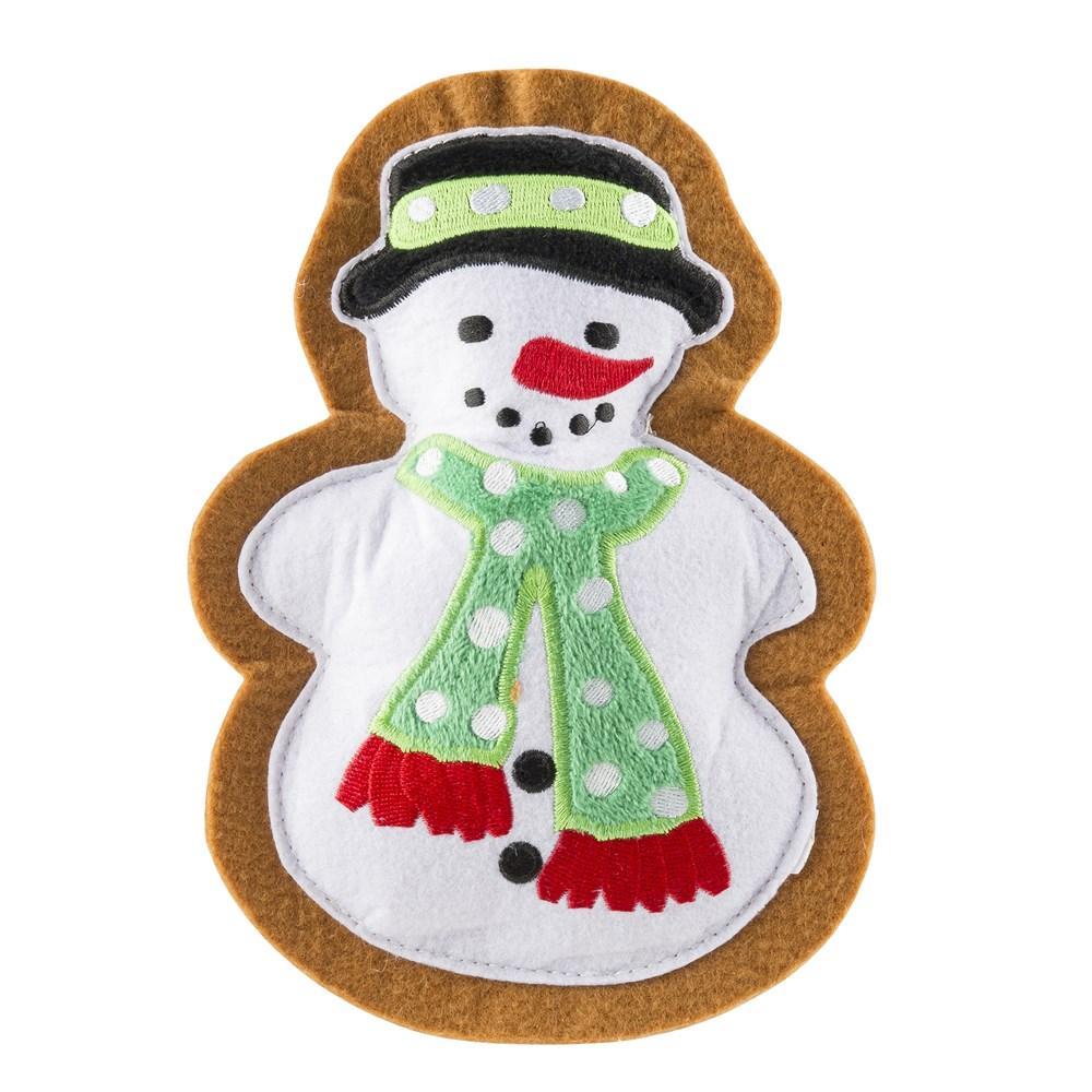 Haute Diggity Dog Wagnolia Bakery Holiday Snowman Cookie Dog Toy
