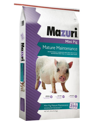 Purina Mazuri Mini Pig Mature Maintenance, 25-lb