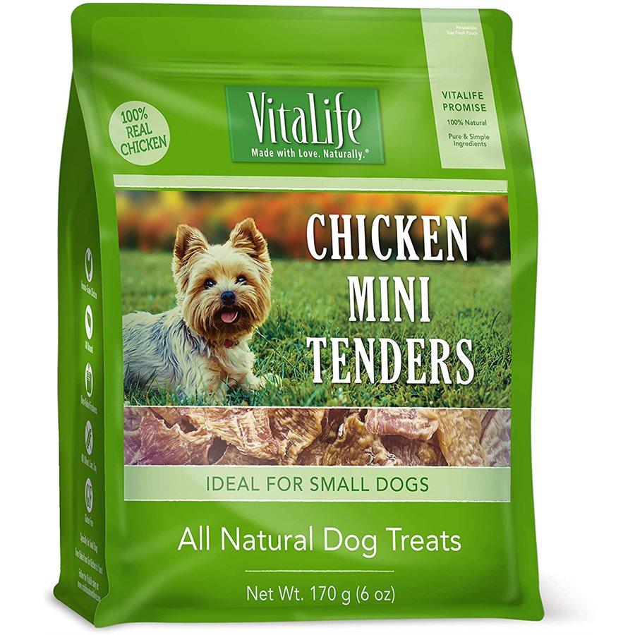 VitaLife Chicken Mini Tenders Jerky Dog Treats, 170-gram