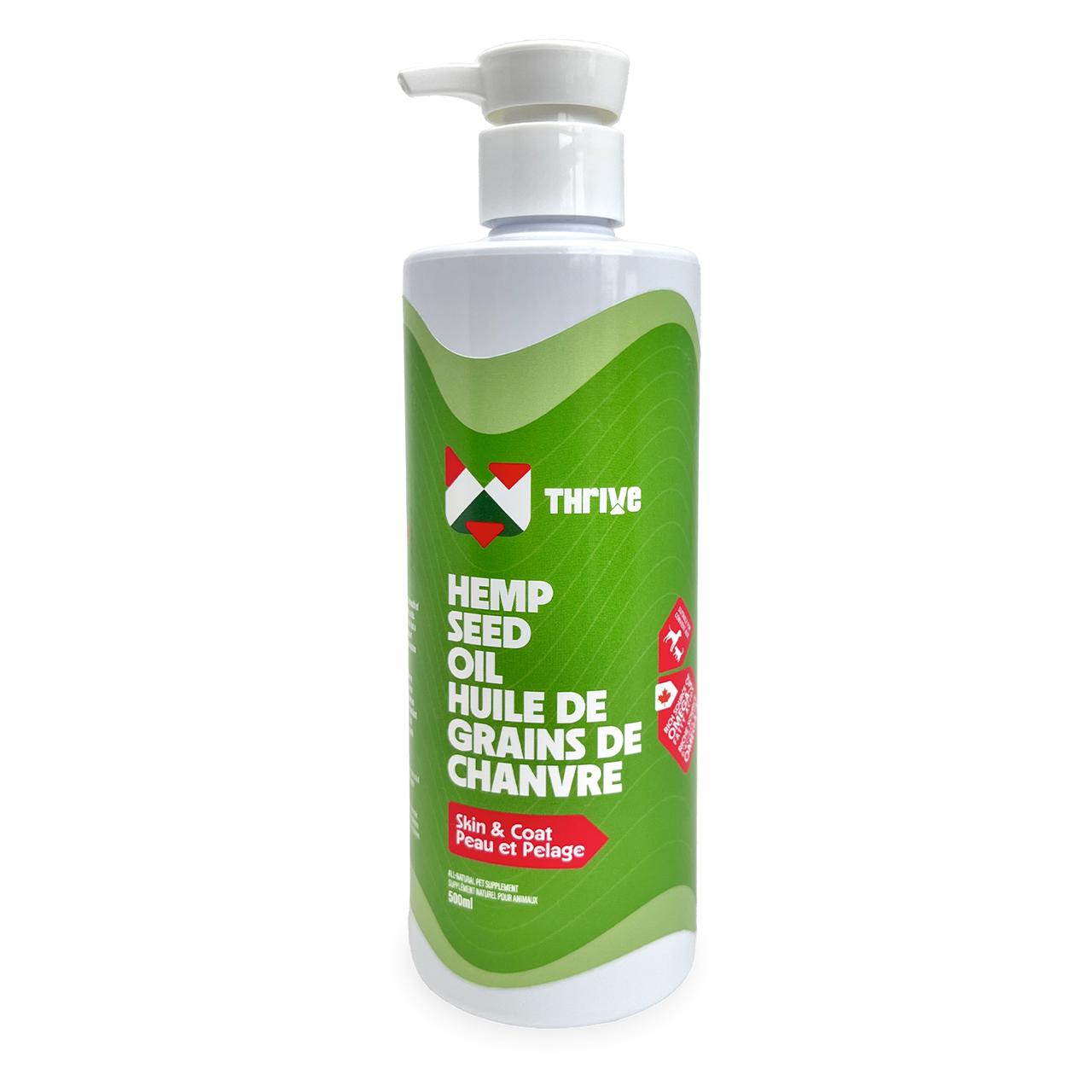 Thrive H Seed Oil Dog & Cat Supplement, 500-mL