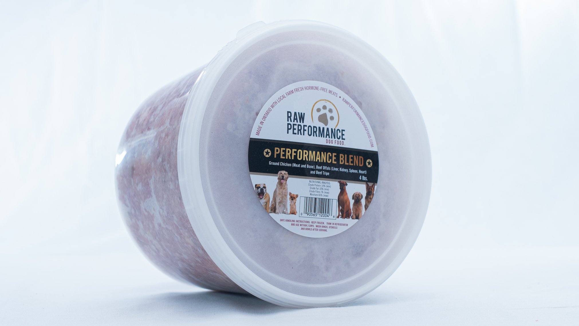 Raw Performance Specialty Blends Performance Blend Dog Food, 4-lb