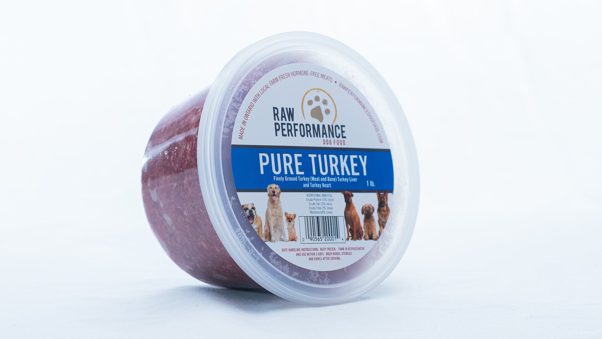 Raw Performance Pure Turkey Dog Food