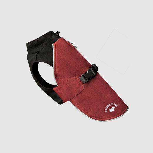 Canada Pooch Expedition Dog Coat, Red, 20-in