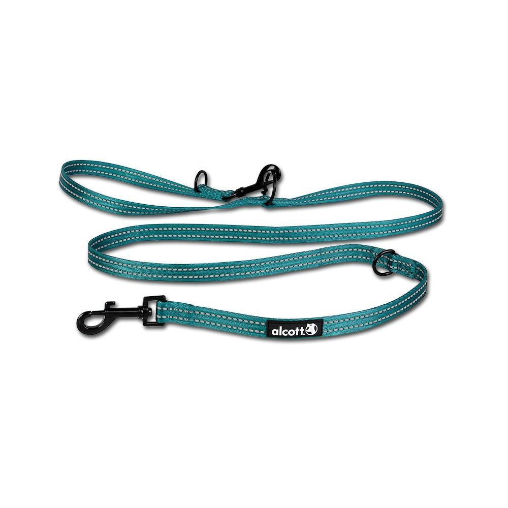 Alcott Adjustable Dog Leash, Blue