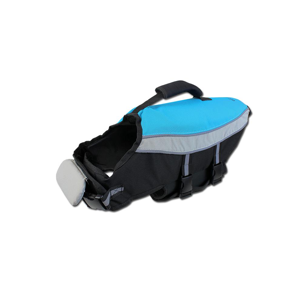 Alcott Water Adventure Dog Jacket, Blue, Medium