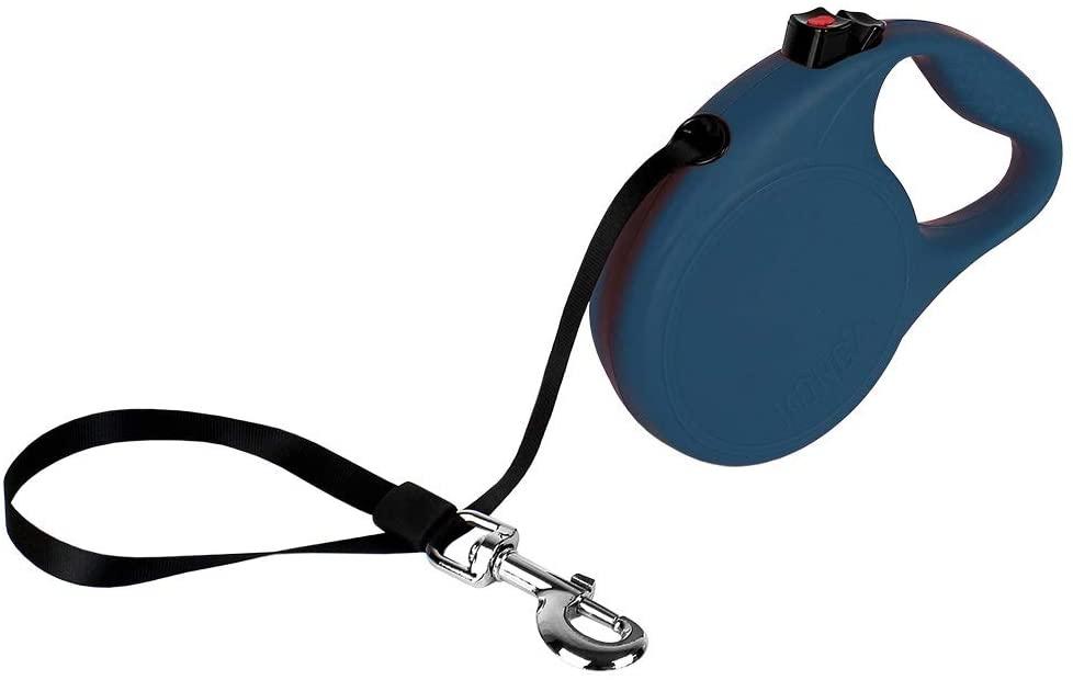 KONG Trail Retractable Dog Leash, Blue