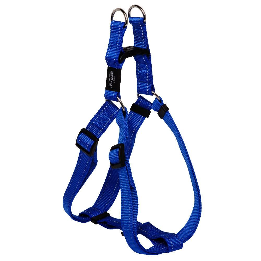 Rogz Classic Reflective Step-in Dog Harness, Blue