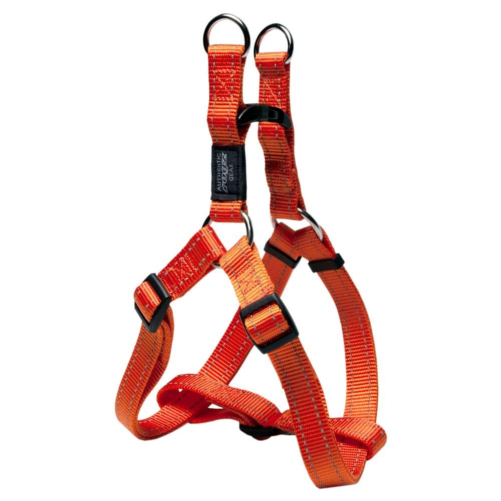 Rogz Classic Reflective Step-in Dog Harness, Orange
