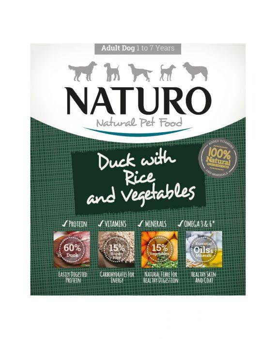 Naturo Duck with Rice & Vegetables Wet Dog Food