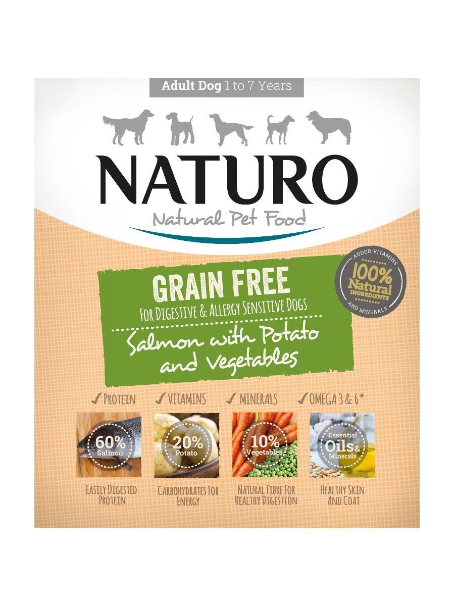 Naturo Salmon with Potato & Vegetables Grain-Free Wet Dog Food