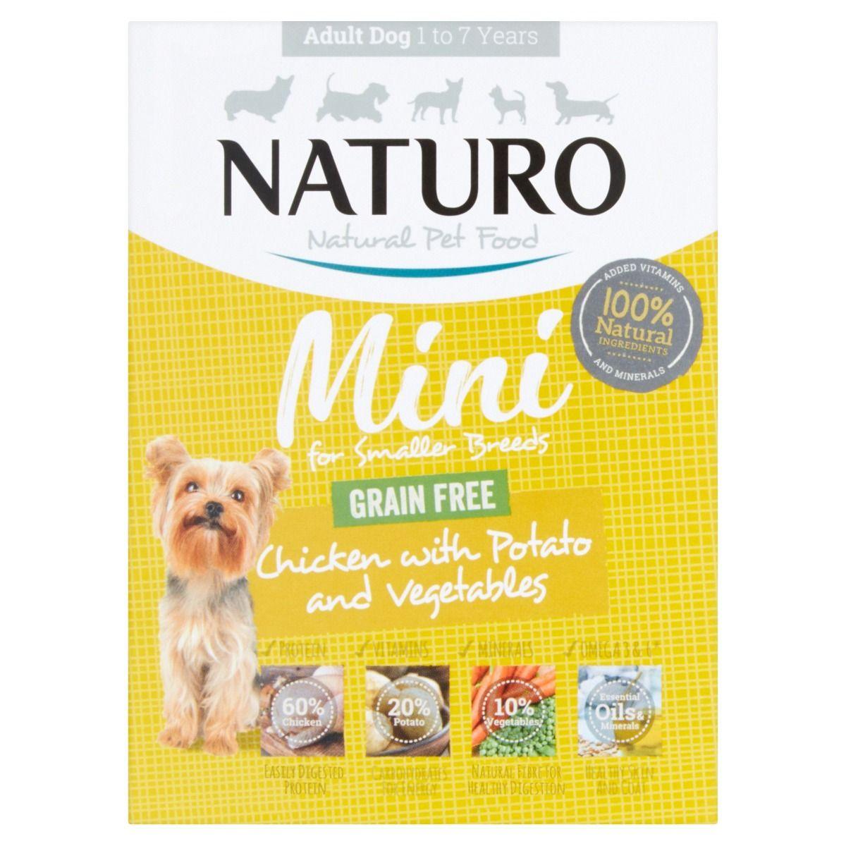 Naturo Mini Chicken with Potato & Vegetables Grain-Free Wet Dog Food
